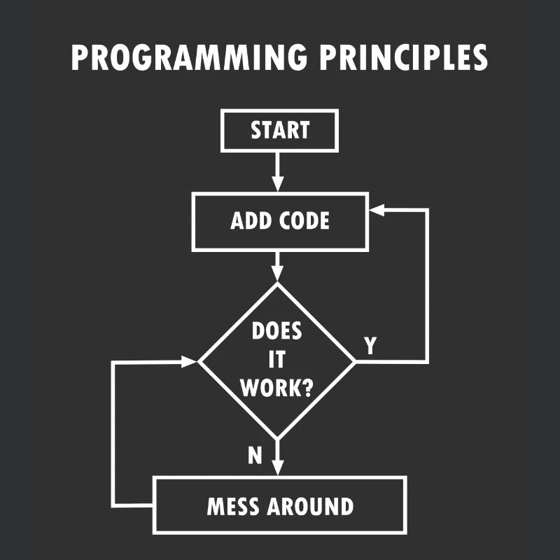 Principes de programmation nerd informatique