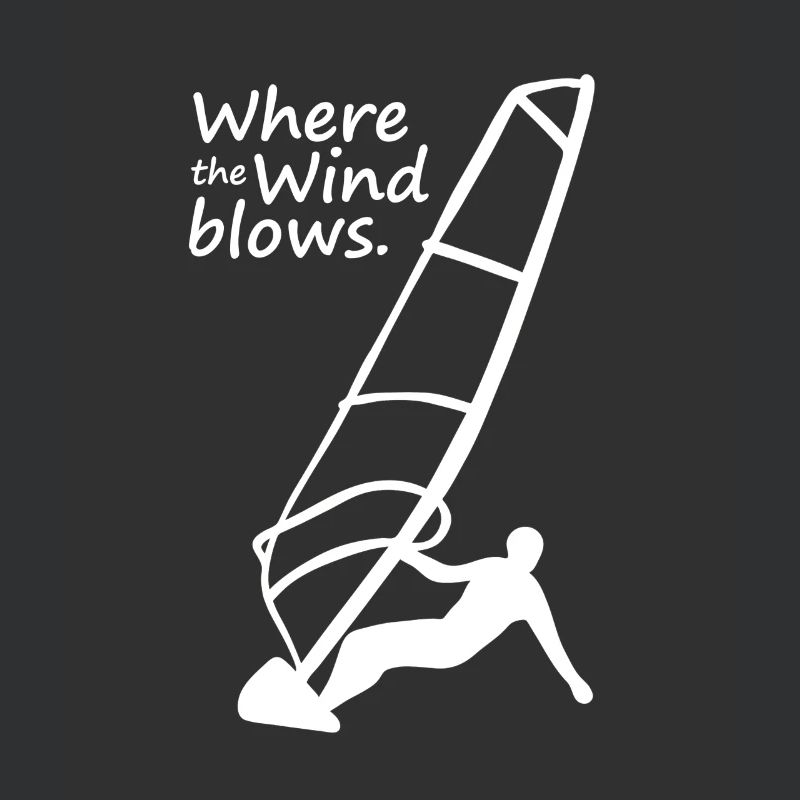 Windsurffer Windsurfer Cadeau Surfer Sort Cool