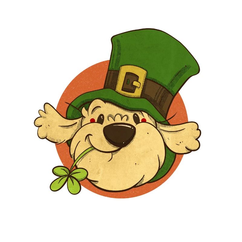 Cockapoo Thor St Patrick’s Day