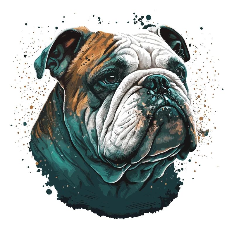 Expression de bouledogue