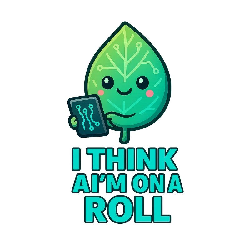 Leaf Tech Pun I Think I'm on a Roll