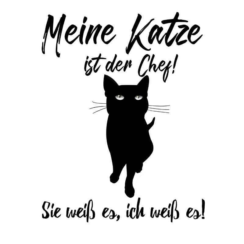 Katze ist der Boss