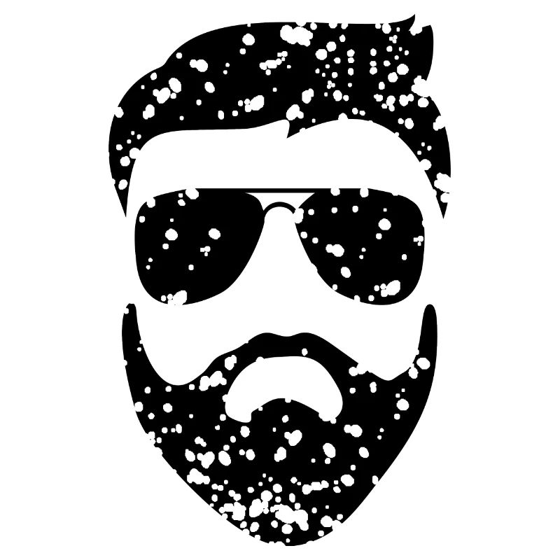 Mann mit Brille und Bart