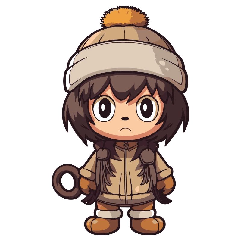 Monkey Winter Comic