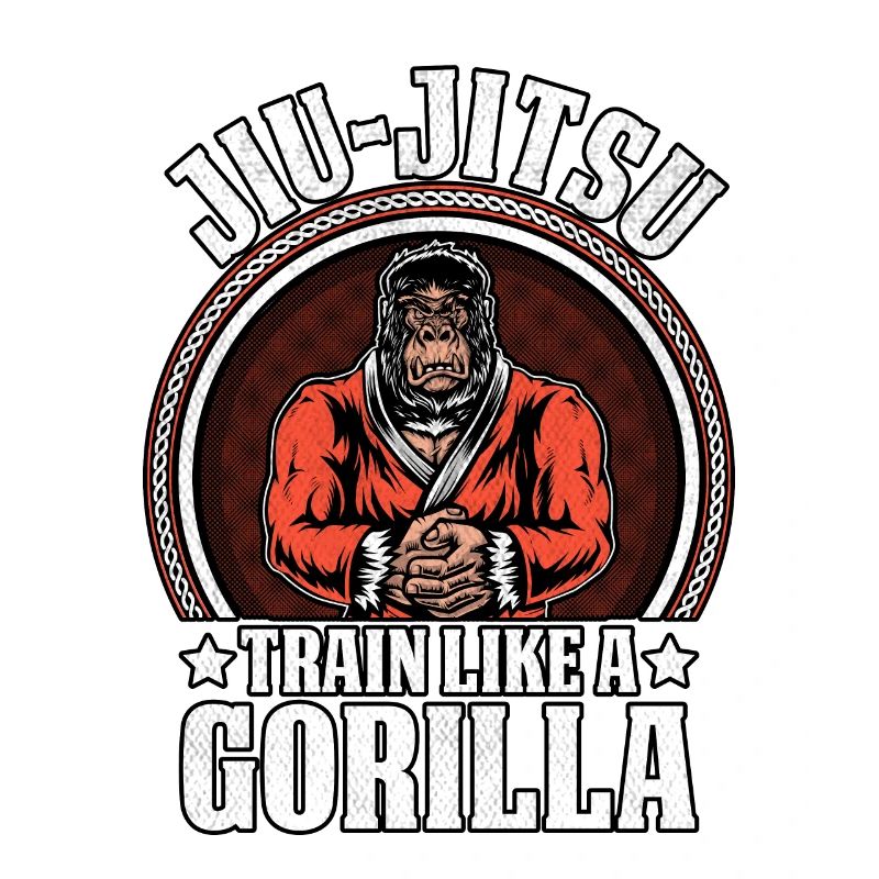 Jiu-Jitsu train like a Gorilla