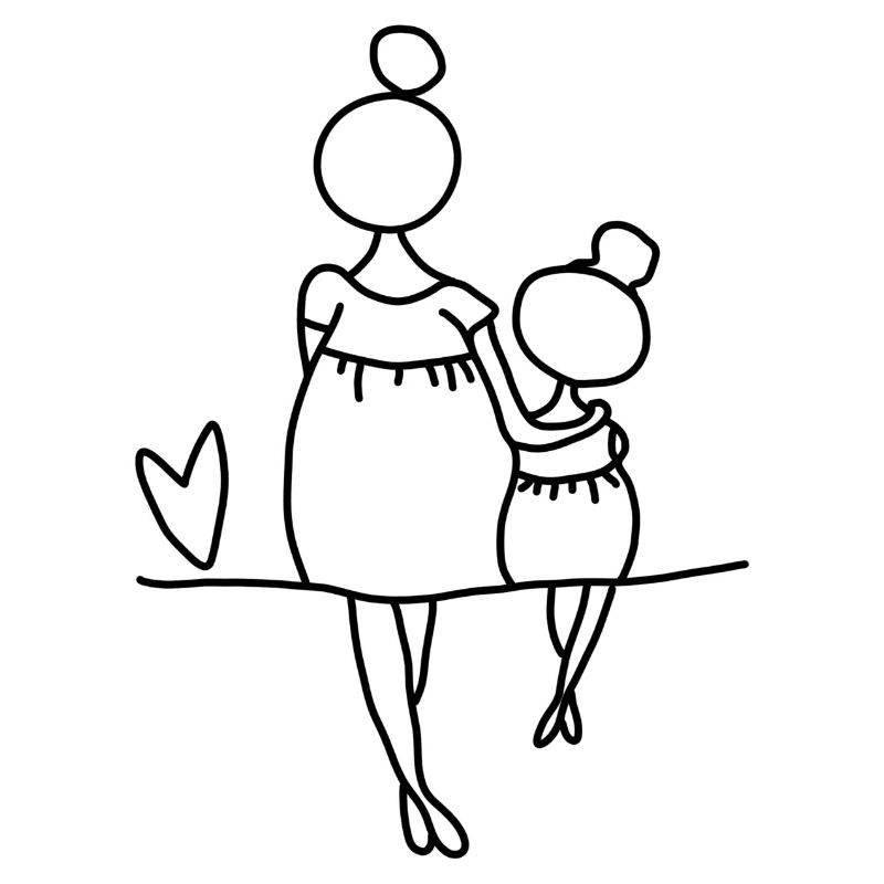Mutter Tochter Liebe