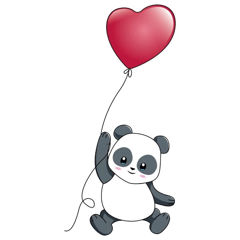 Panda Herz