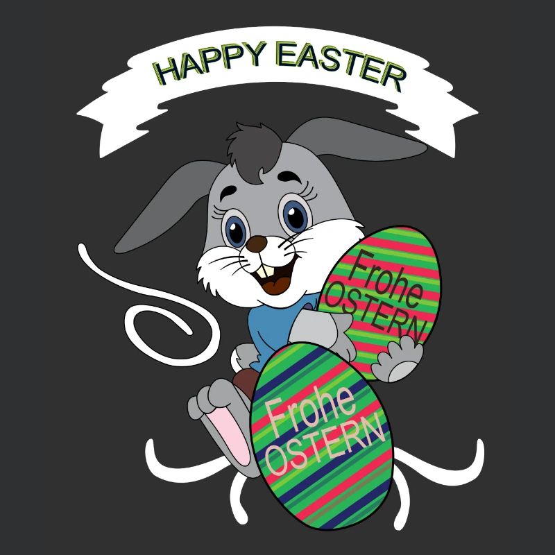 HAPPY EASTER, Easter , Coloured Easter Eggs