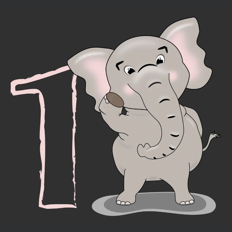 Großer Elefant - 1. Geburtstag