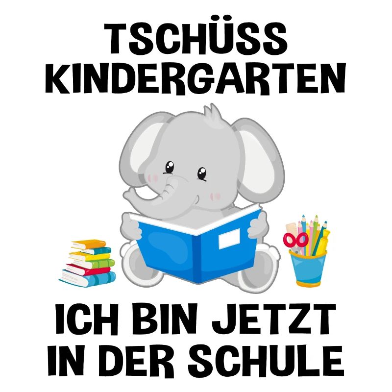 Einschulung Spruch 1. Klasse Elefant Geschenk