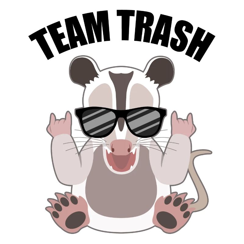 Rocking opossum with a cool factor