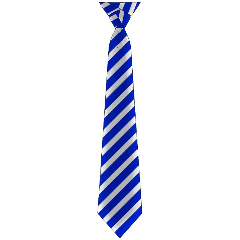 Krawatte gestreift Blau
