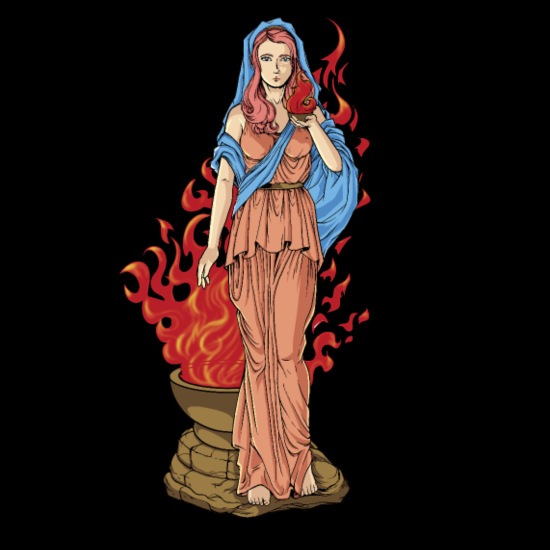 abolir director Fiordo Diosa de la mitología griega - Hestia Vesta' Camiseta de manga larga  premium adolescente | Spreadshirt