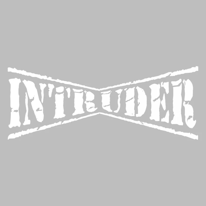 intruder hacker eindringling clan sticker computer