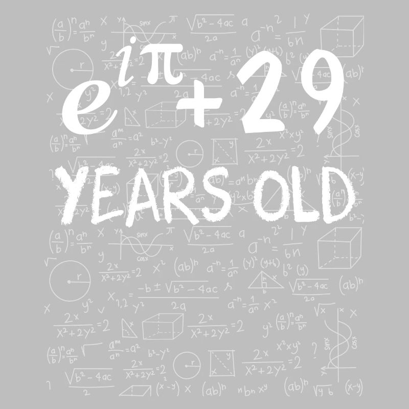 28th birthday 28 years old Euler Identity math