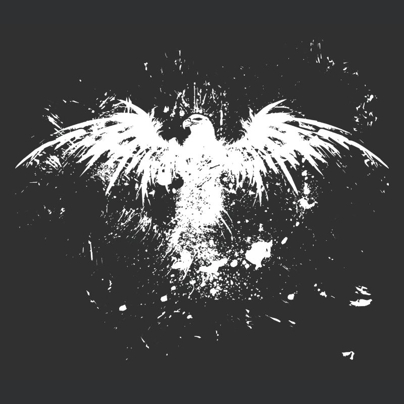 Grunge Eagle Rise