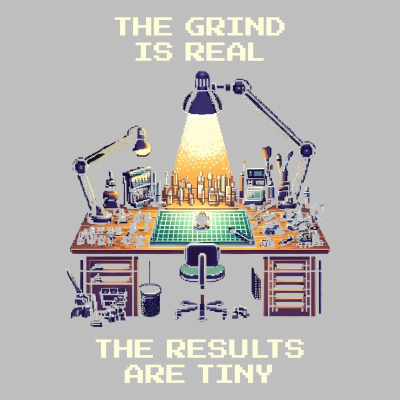 Grind is real: Result tiny | Miniatures