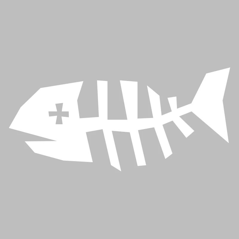 Fish bone skeleton