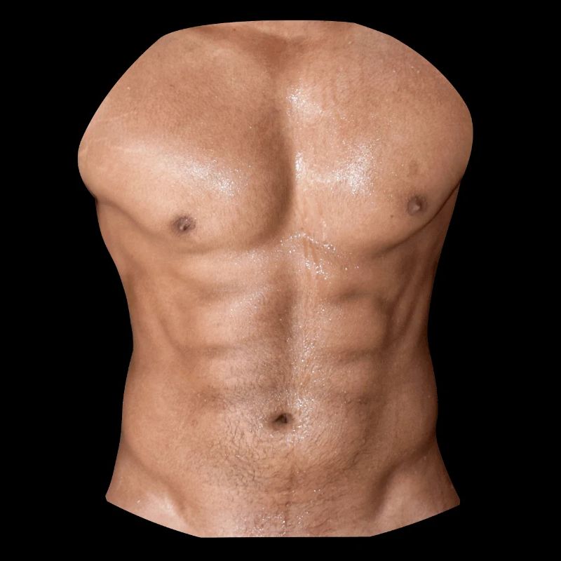 Oberkörper Bauchmuskel Sixpack nackt Geschenk