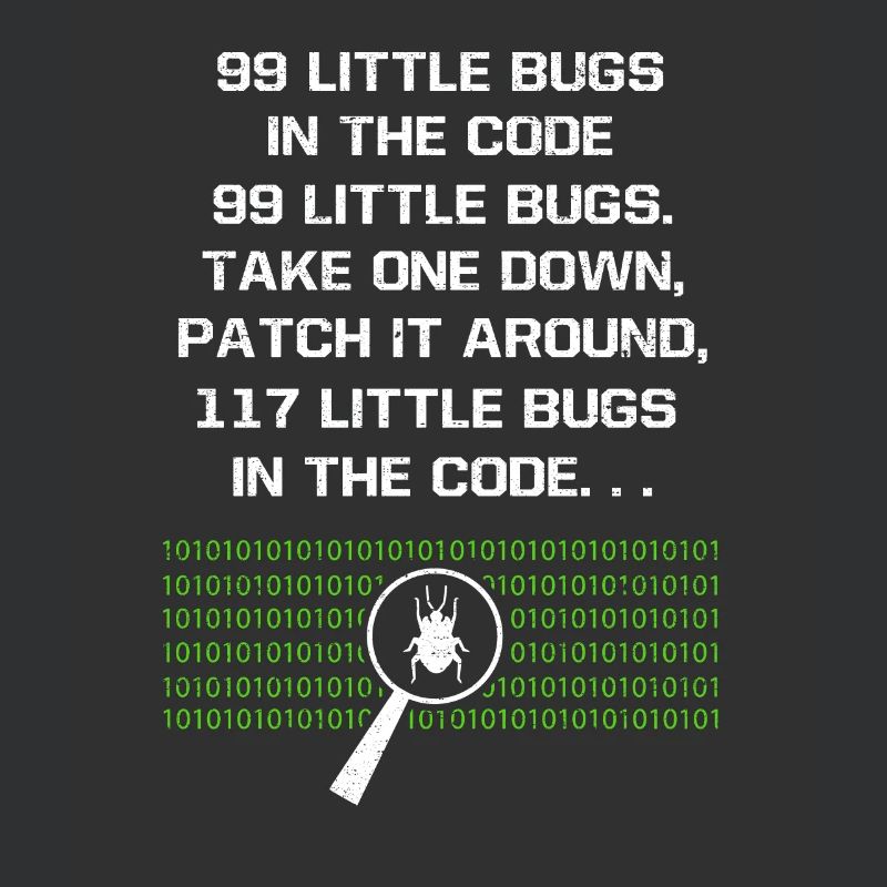 99 petits bugs dans le programme Code Computer Geek