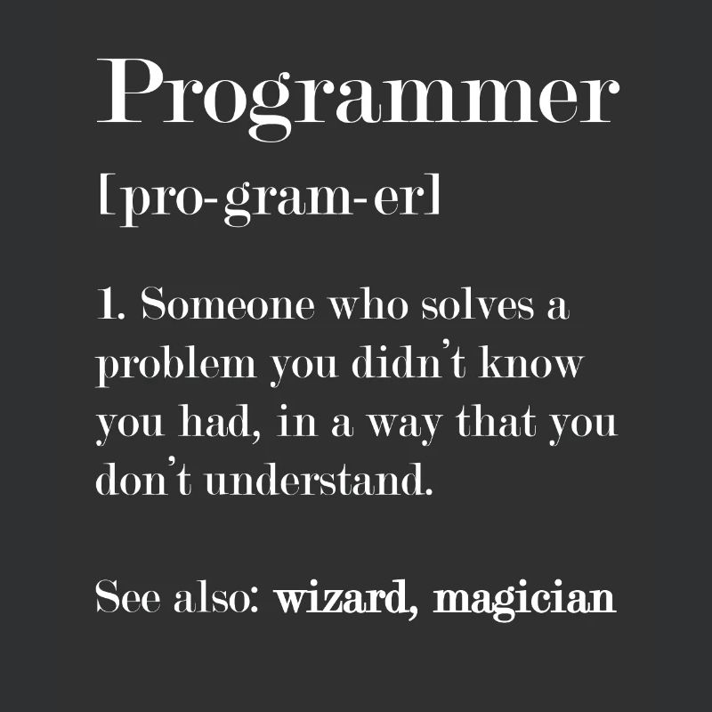 Définition du programmeur