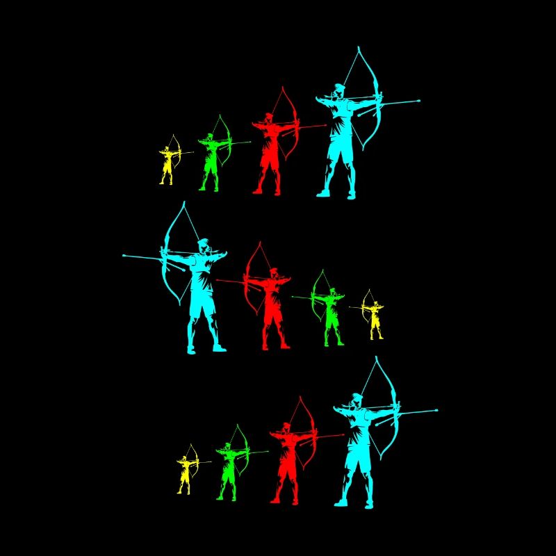 Bogenschütze Bogenschießen Bogenjagd Geschenk