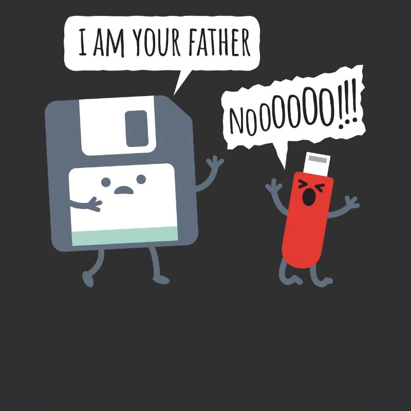 USB Floppy Disk - Nerd Geek Shirt