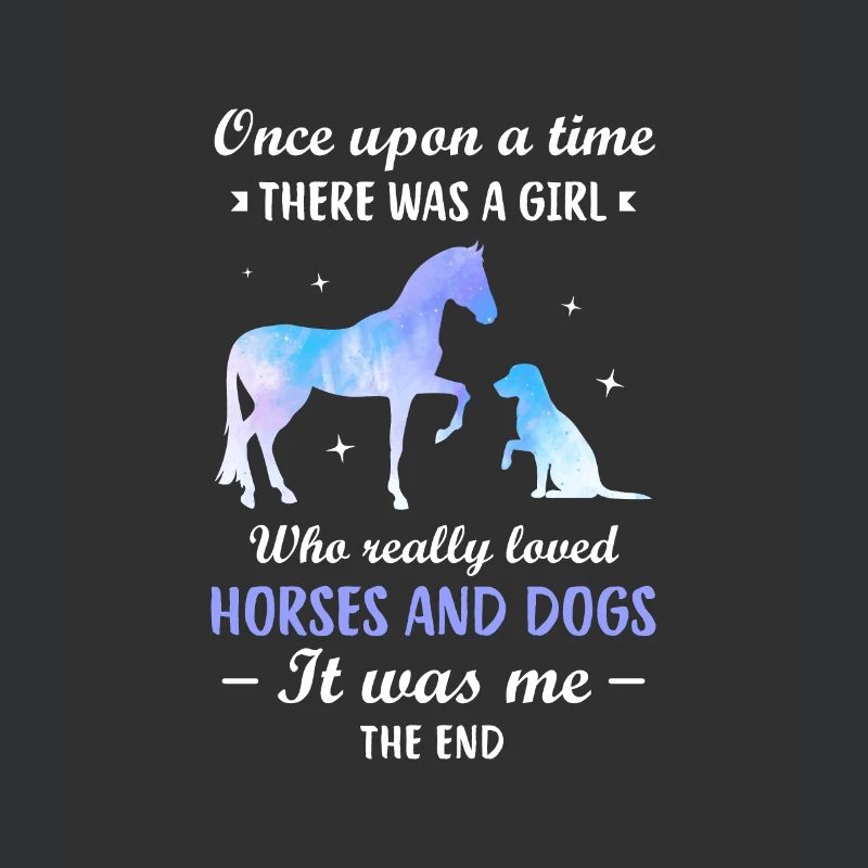 Conception de chien de cheval pour un cavalier et