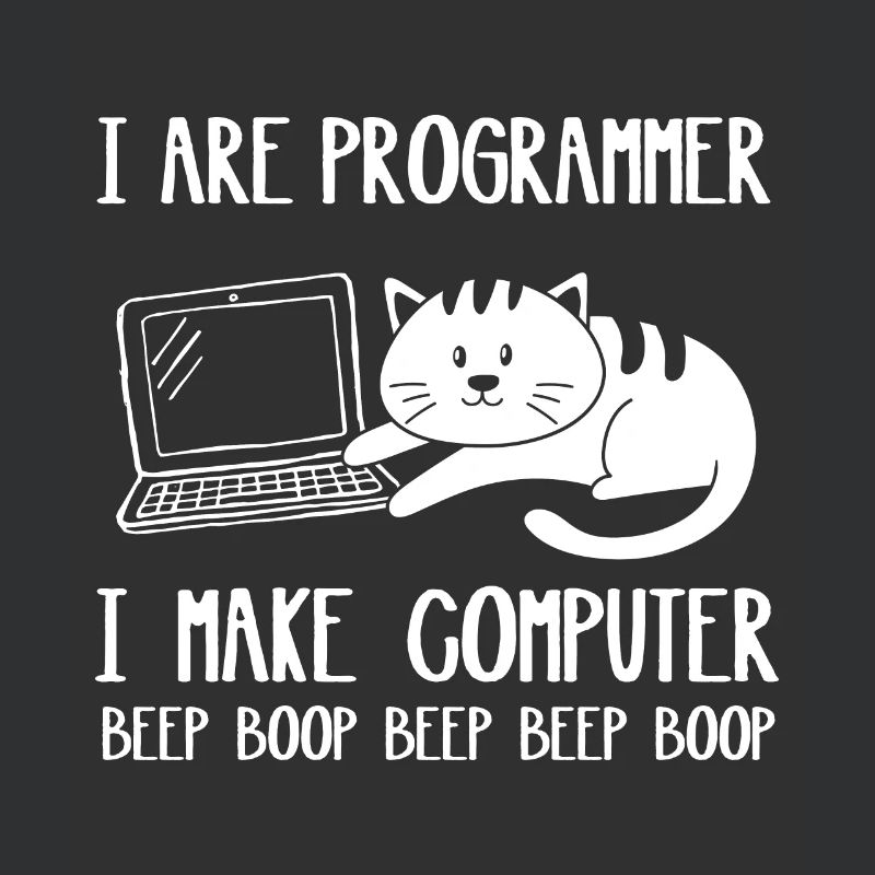 I Are Programmer I Make Computer Funny Cat