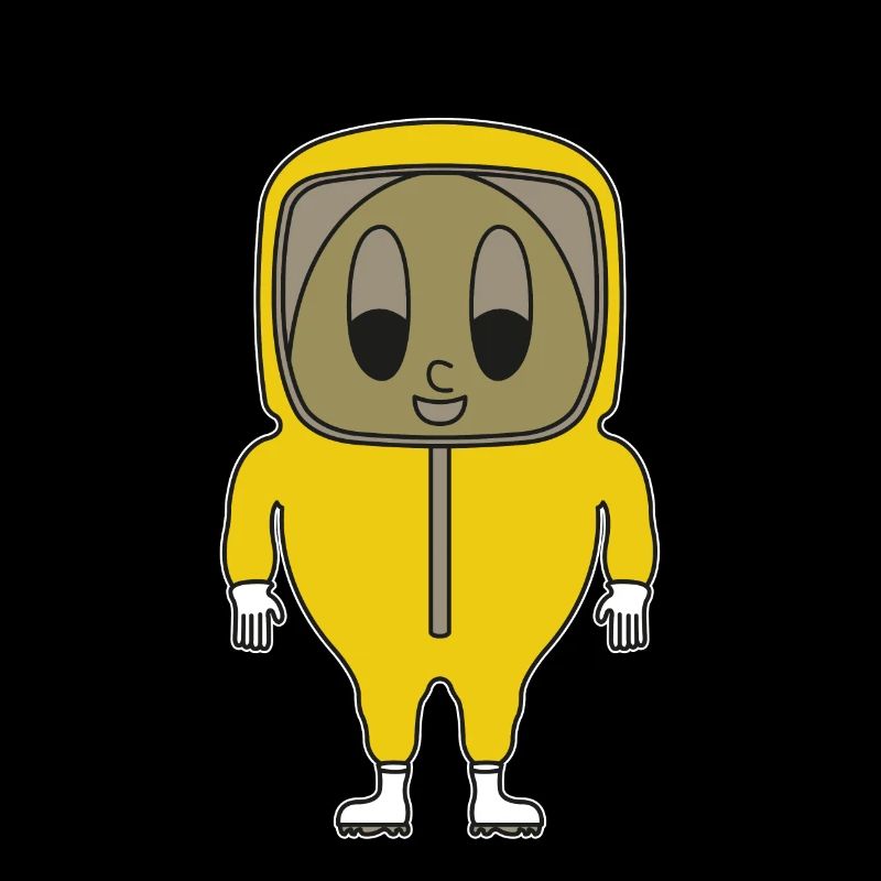 Protective suit strap egg