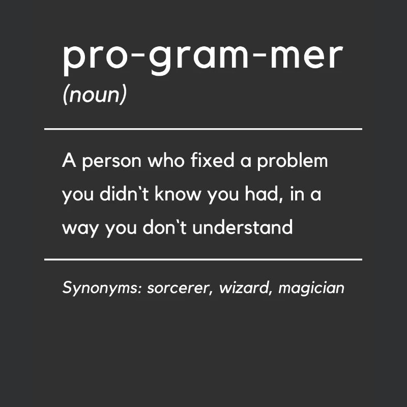 Programmer Definition Computer Entwickler Software