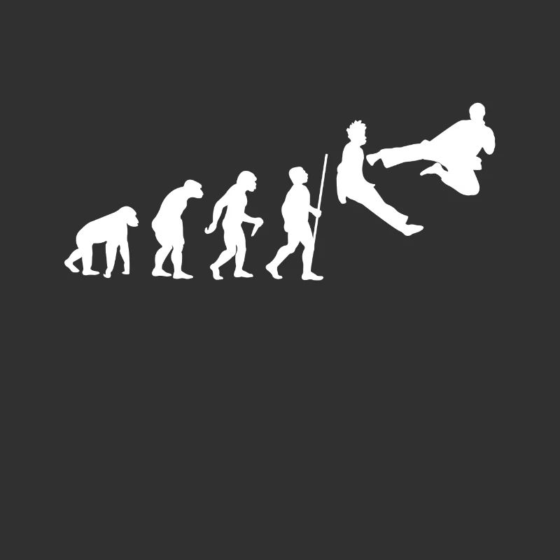 Evolution Graphic to Fly Kick