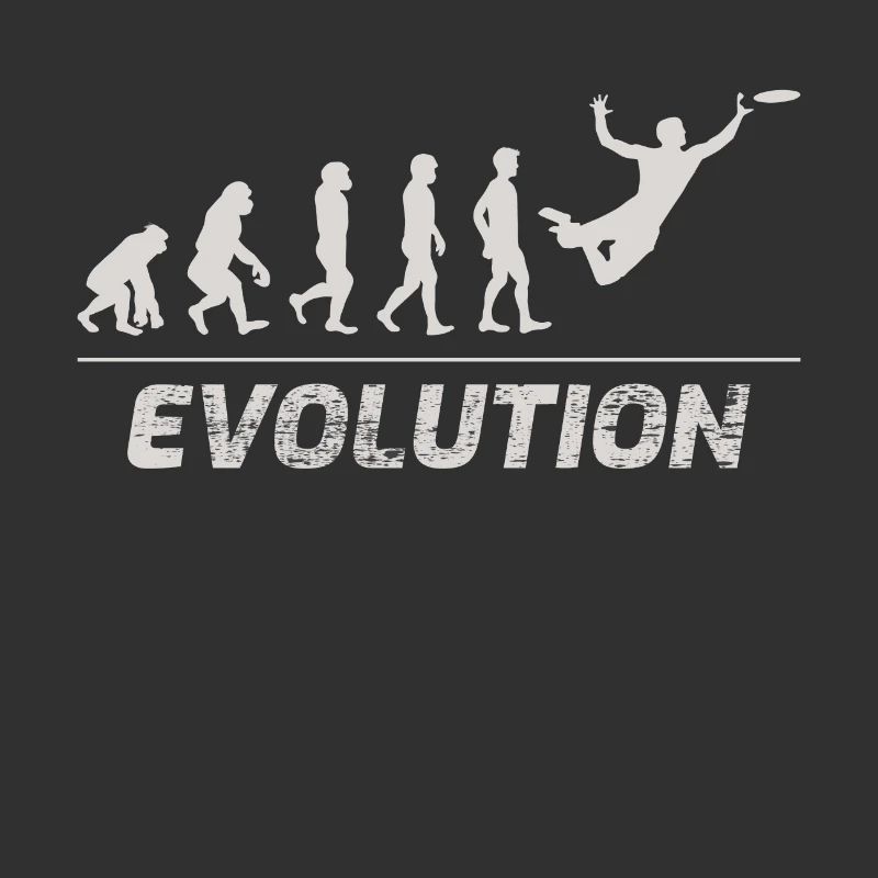 Cadeau drôle de sport de disque d'évolution ultime de Frisbee
