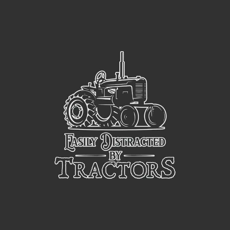 Tractors, easily distracted by tractors, Traktor