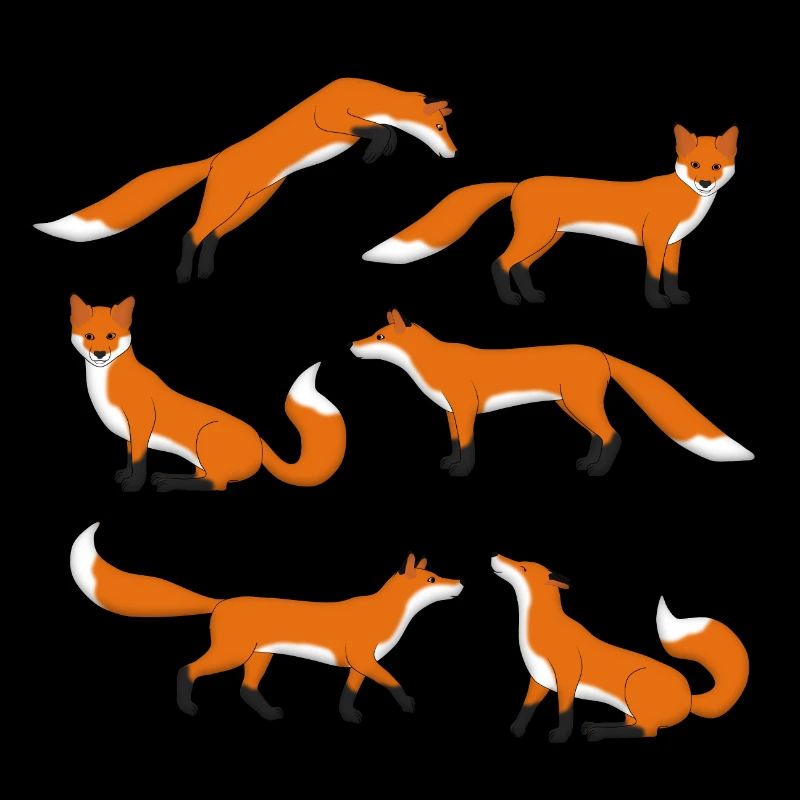 Rotfuchs Auswahl