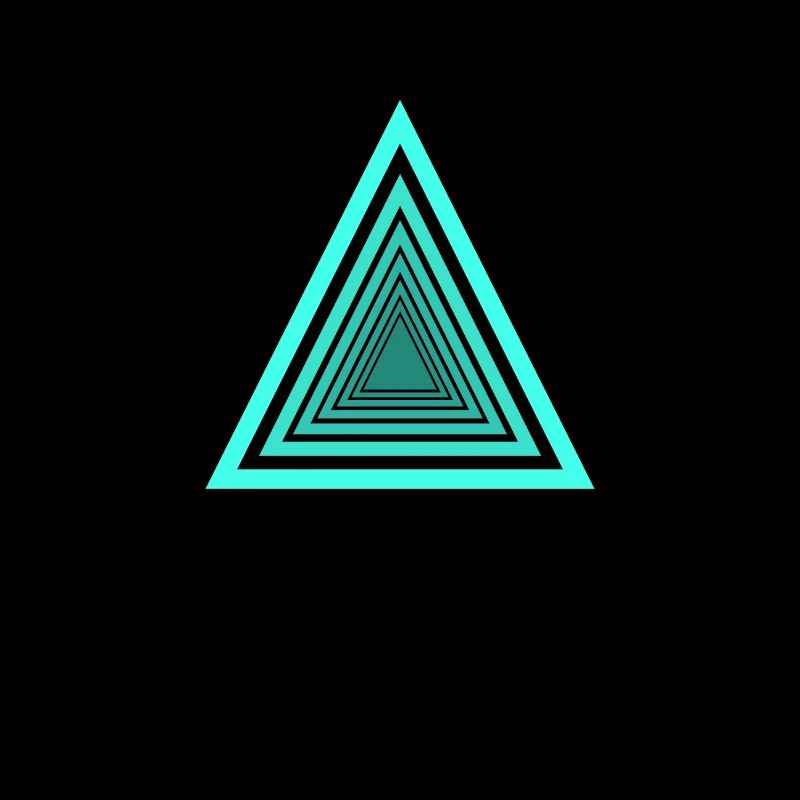 Triangles depth effect