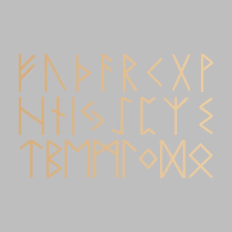 Futhark Runen - Vikings