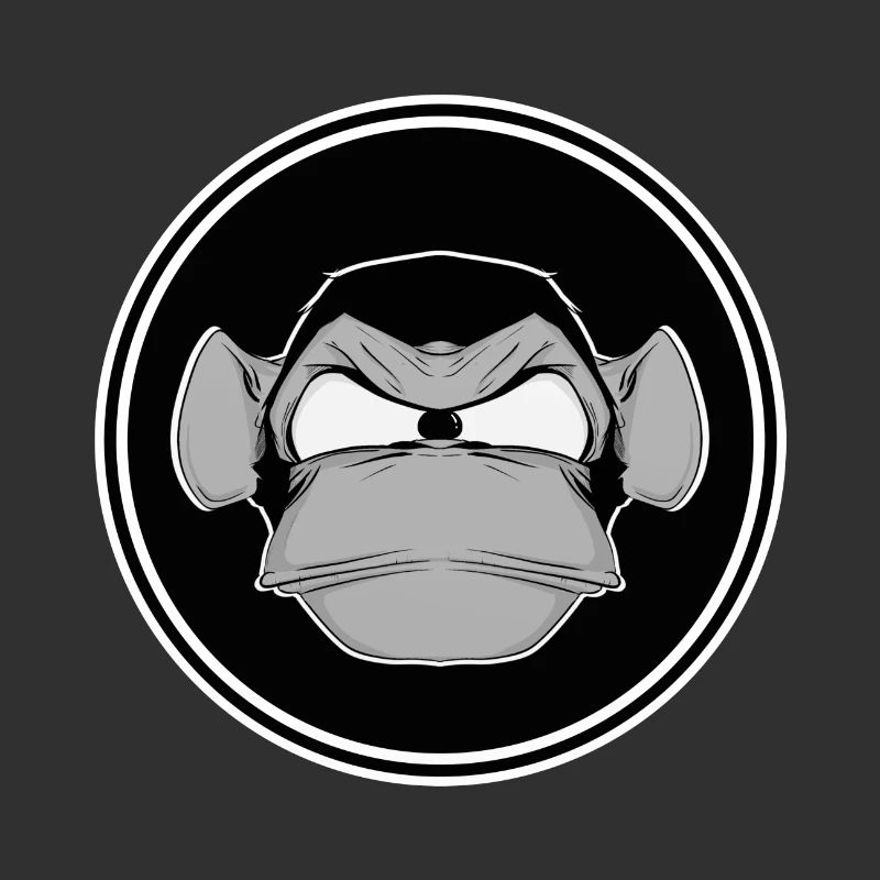 Schimpanse Affe lustig Comic Comicstyle Gaming