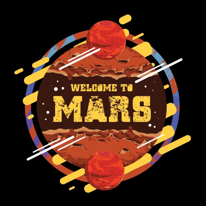 Willkommen auf dem Mars Geschenksidee