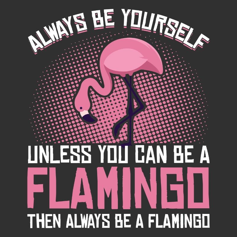 Flamingo Sei Du selbst Rosa Lustiges Geschenk
