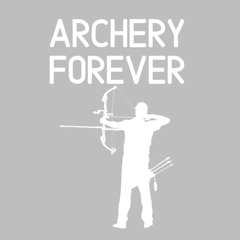 Tir à l'arc Forever Archery Tir à l'arc blanc