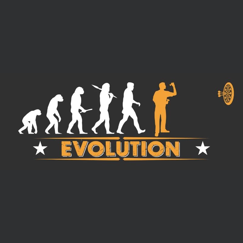 Dart - Evolution - orange/weiss