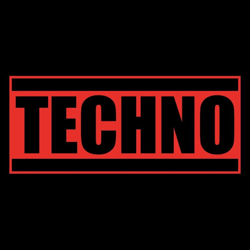 Techno gift rave saying
