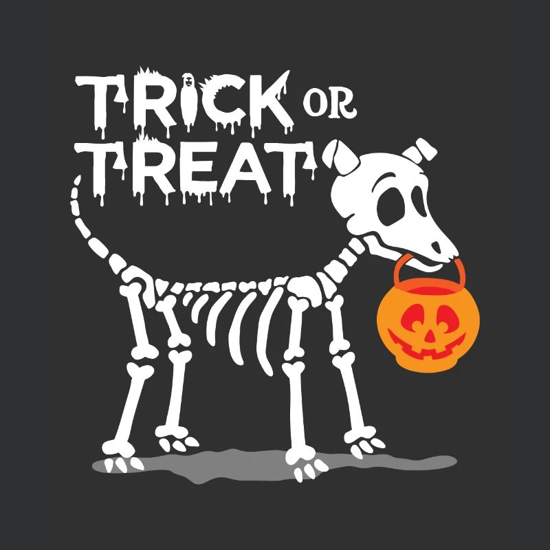 Süßes oder Saures Halloween Hund