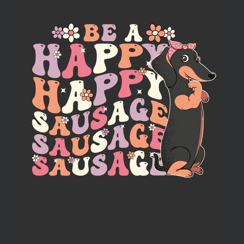 Sei eine glückliche Wursthundmutter