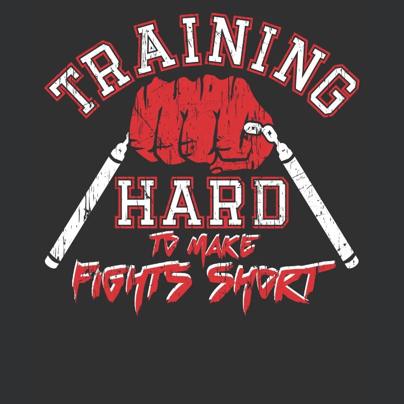 Training hard to make fights short