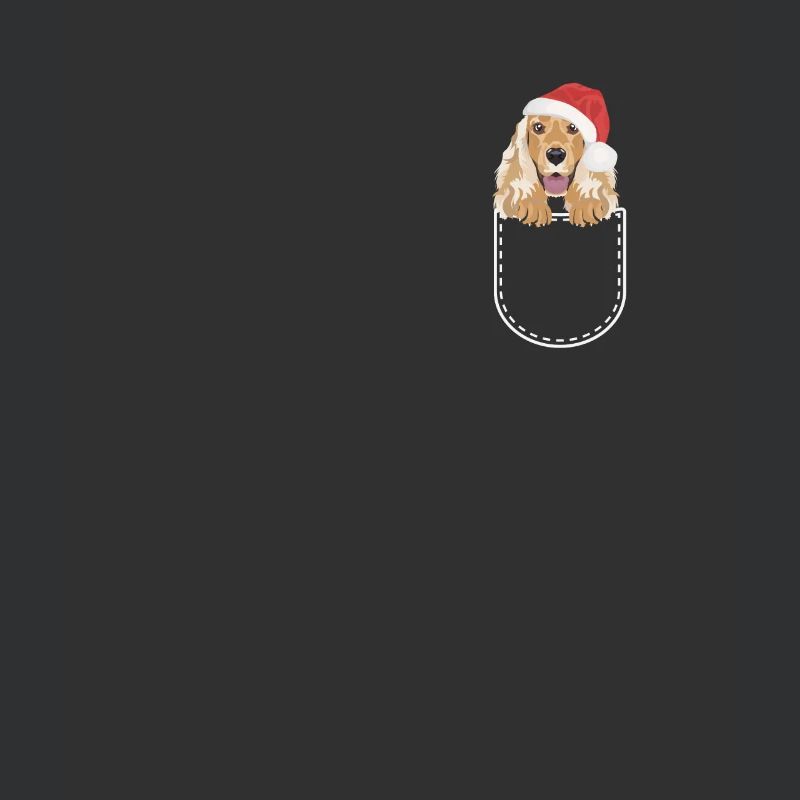 Deutsch Cocker Spaniel Merry Christmas