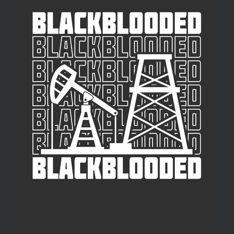 Ölfeld Bohrinsel Schwarzes Blut