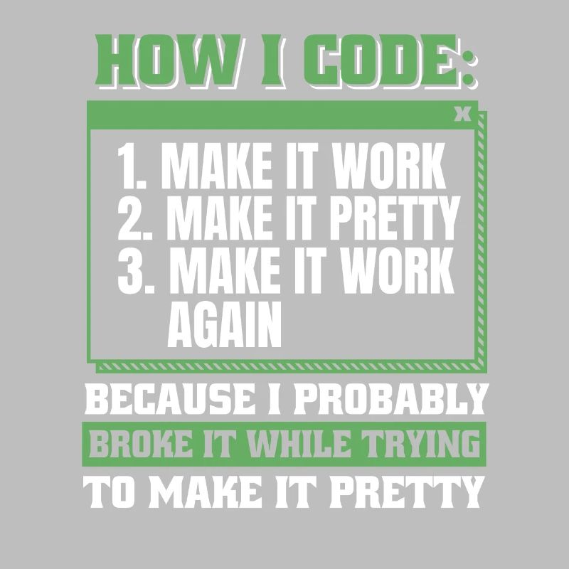 Developer, Coder, Programmer