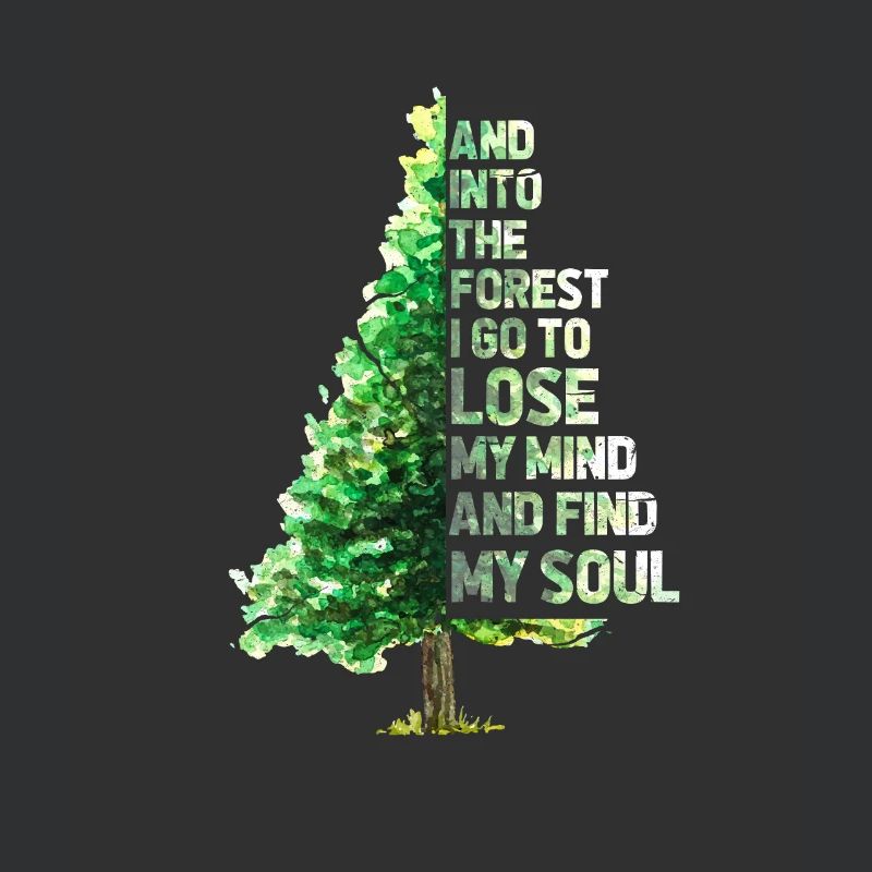 Forest Camping Tree Fir Nature Gift